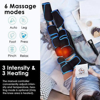360° Heated Leg & Foot Massager