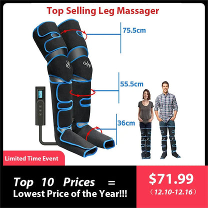 360° Heated Leg & Foot Massager